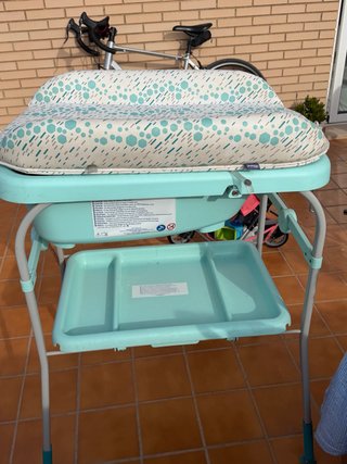 Bañera cambiador bebé