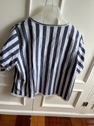 Blusa DO VALENTINA rayas lazada Talla S