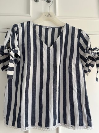 Blusa DO VALENTINA rayas lazada Talla S