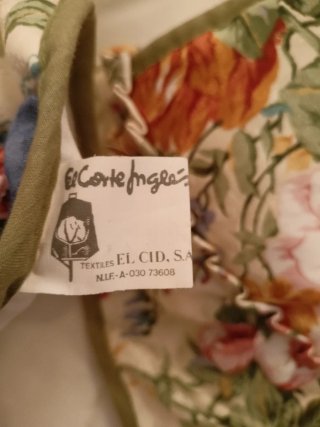 Dos juegos de Colcha de Cama de flores de 90cm