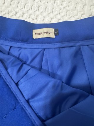 Falda fiesta azul