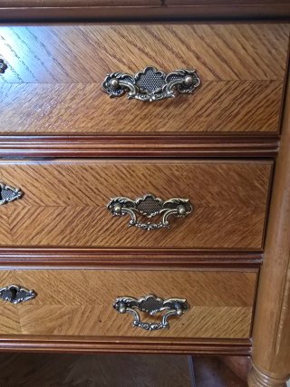 Mueble cubertero de madera