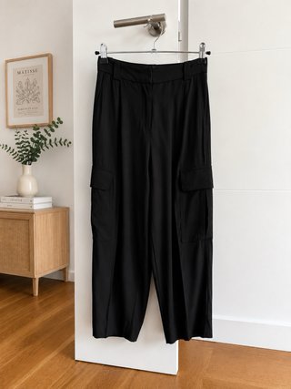 Pantalón cargo fluido Massimo Dutti T34/XS