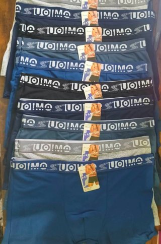 12 Calzoncillos Uomo Algodón Talla 2XL/3XL