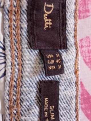 Pantalón Massimo Dutti Talla 40 Azul