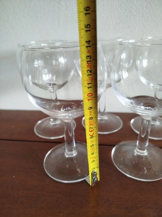 Calici bassi vino rosso
