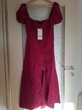 Vestido Zara viola