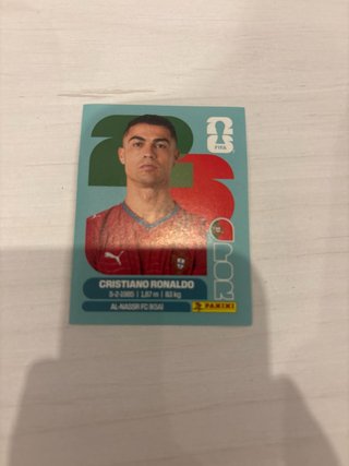 Cromo Cristiano Ronaldo Mundial 2026