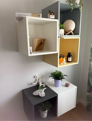 Estanterías Cubo Pared Ikea