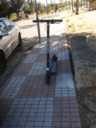Patinete Eléctrico Gris
