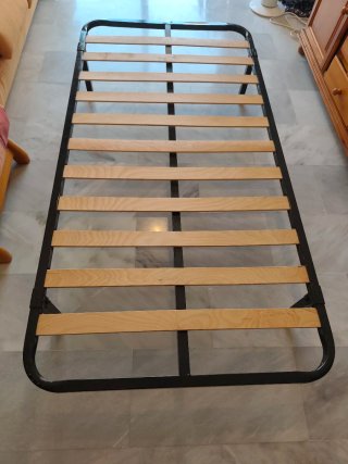 Somier de lamas de madera 90x190