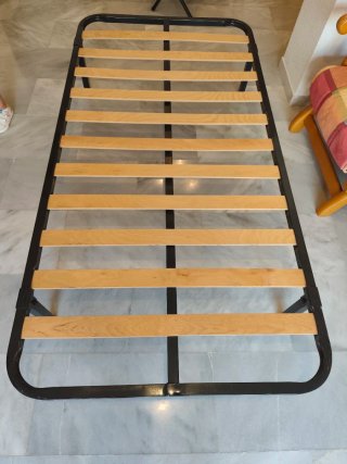 Somier de lamas de madera 90x190