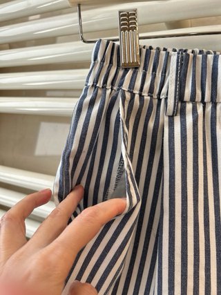 (Talla S)Shorts rayas Bershka