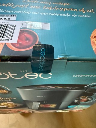Cecotec Freidora Airfryer 6.5L Nueva