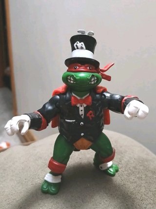 set Modelli action figure vintage Tartarughe ninja
