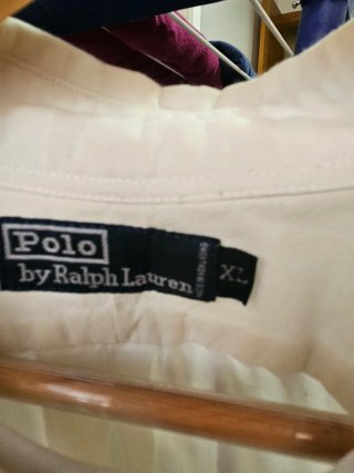 Camisa Polo Ralph Lauren Beige Talla XL