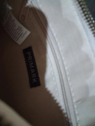 Bolso bandolera tejido beige y marrón