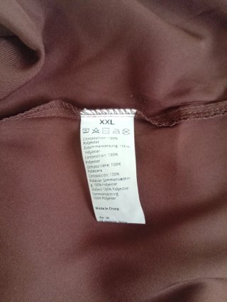 Blusa marrón de Shein
