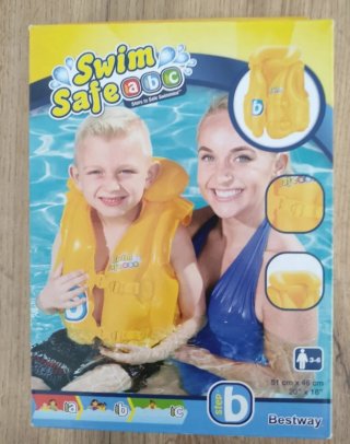 Chaleco salvavidas amarillo para niño
