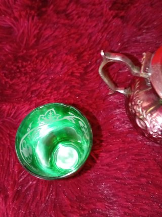 Tetera Marroquí y Vasos