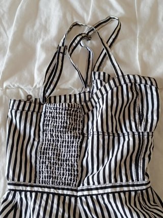 Vestido corto tirantes Divided