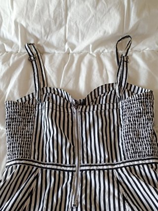 Vestido corto tirantes Divided