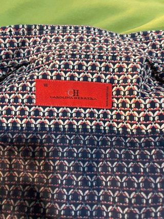 Camisa Carolina Herrera Estampada