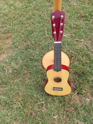 Mini guitarra acústica