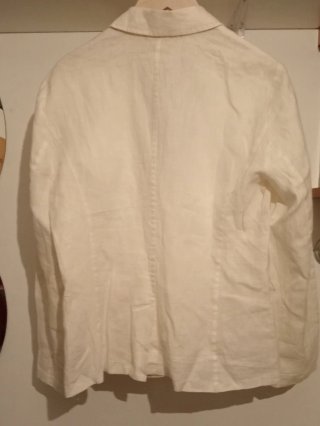 Traje de chaqueta blanco