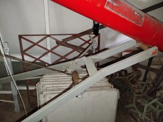 Cargador sinfín para grano Motor gasolina.