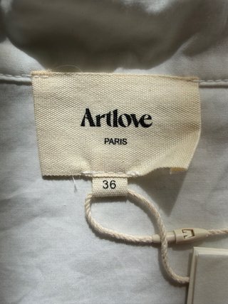 Camisa Artlove Paris Blanca Talla M