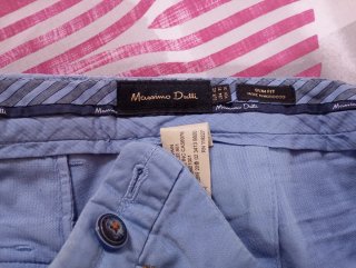 Pantalón Massimo Dutti Slim Fit Talla 40