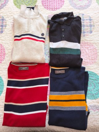 Regalo Lote 4 jerséis Talla M/S