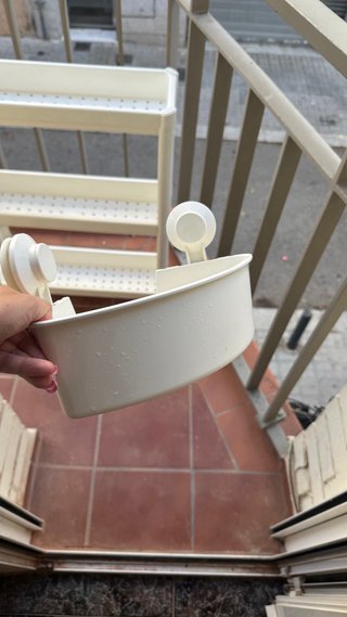 Cesto de baño TISKEN blanco