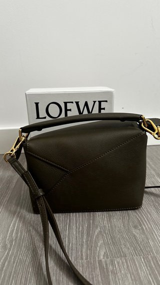 Bolso Loewe Mini Puzzle Verde Oliva