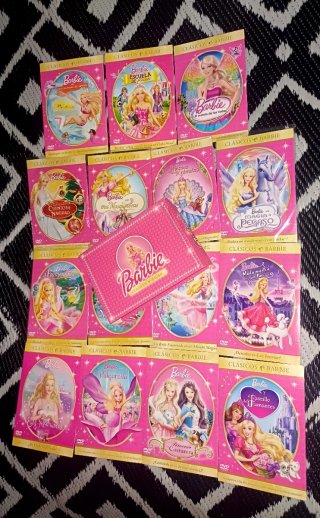 COLECCIÓN CLÁSICOS BARBIE DVD DESCATALOGADAS