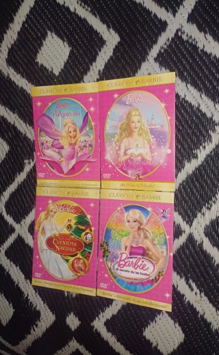 COLECCIÓN CLÁSICOS BARBIE DVD DESCATALOGADAS