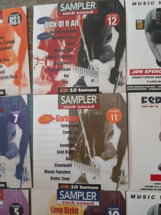 Lote 17 CDs Rock y Hard Rock Compilatorios