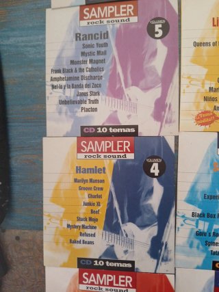 Lote 17 CDs Rock y Hard Rock Compilatorios