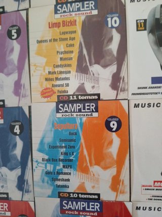 Lote 17 CDs Rock y Hard Rock Compilatorios