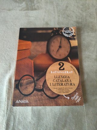Llengua catalana i Literatura, 2 Batxillerat, I...