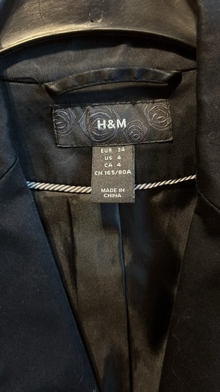 Blazer H&M nero elegante