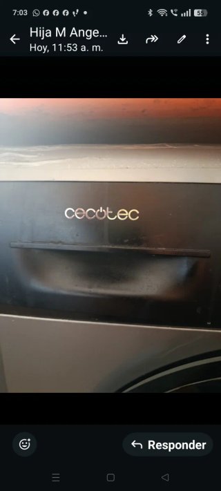 Lavadora Cecotec 2 años uso