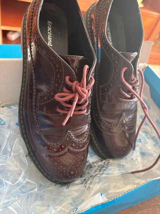 Zapatos Graceland granates talla 38