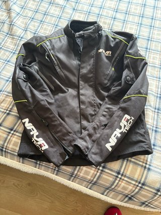 Chaqueta Moto Nava Tech Negra