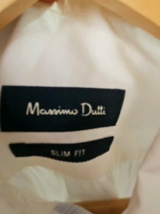 Camisa Massimo Dutti Blanca Hombre