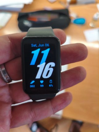 Samsung Galaxy Fit3 Smartwatch Negro