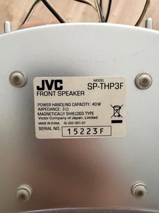 Home Cinema JVC con altavoces