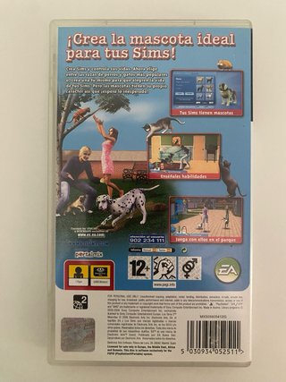 Juego PSP Los Sims 2 Mascotas