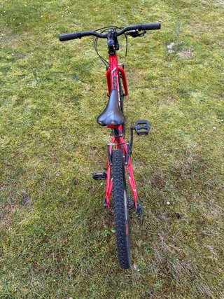 Bicicleta Orbea MX 24 Dirt roja
